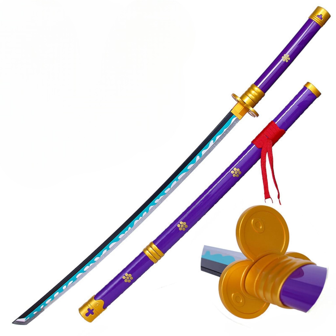 Zoro Purple Enma Wooden Katana - Exquisite Collectible Replica