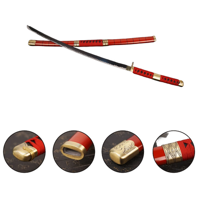 Zoro Sandai Kitetu Wooden Katana - Collector's Masterpiece - 2