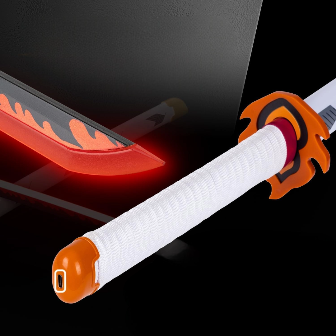 RENGOKU-NICHIRIN ENMA LED NEON WOODEN KATANA