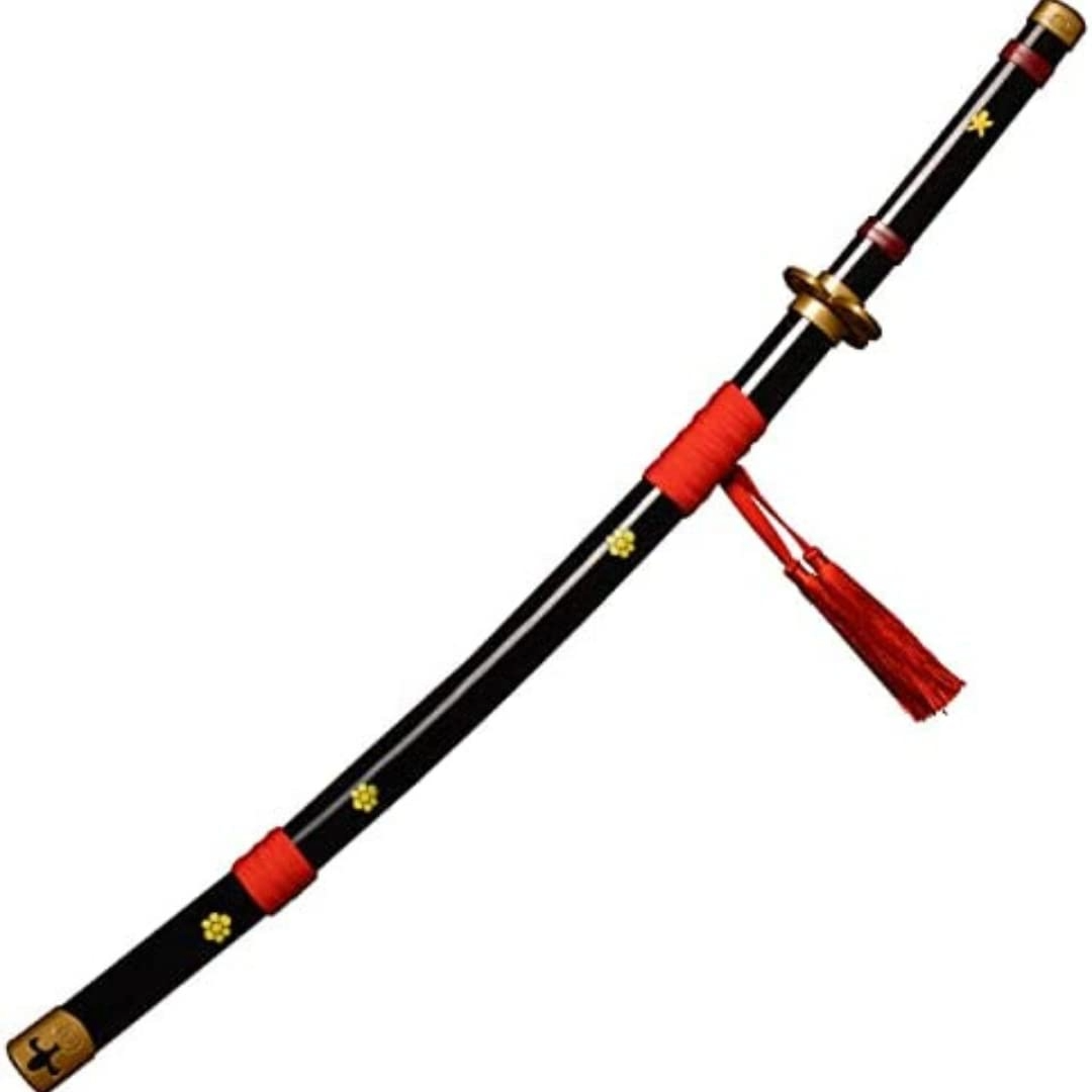 ZORO-BLACK ENMA WOODEN KATANA