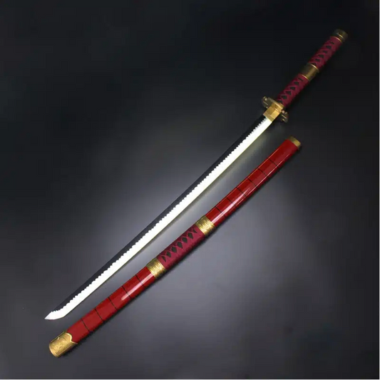 ZORO-SANDAI KITETSU ENMA LED NEON WOODEN KATANA