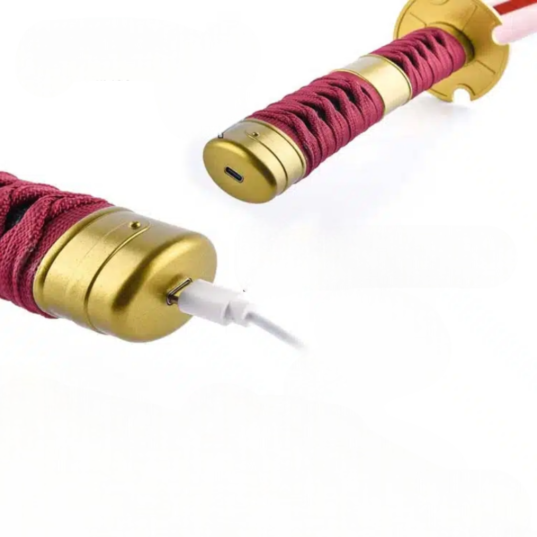 ZORO-SANDAI KITETSU ENMA LED NEON WOODEN KATANA