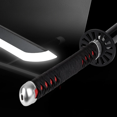 TANJIRO-NICHIRIN ENMA LED NEON WOODEN KATANA - Tanjiro Katana Neon Light - 2