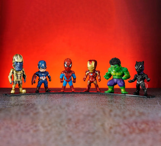 AVENGERS SET OF 6 ACTION FIGURE