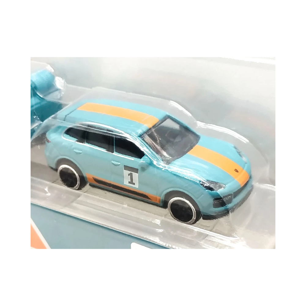 MAJORETTE PORSCHE CAYENNE TURBO S + 918 SPYDER
