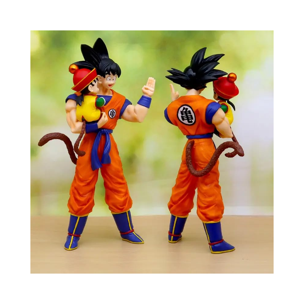 GOKU WITH SON GOHAN ANIME ACTION FIGURE