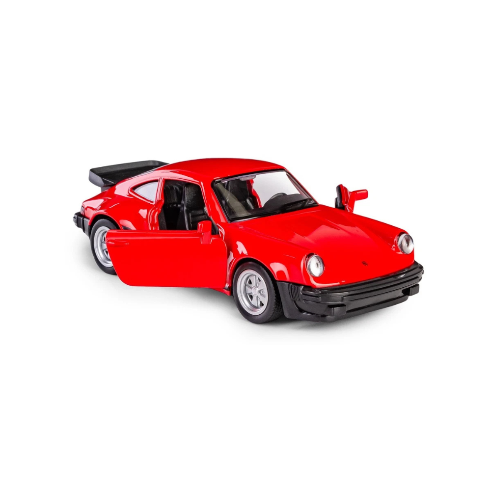 RMZ CITY PORSCHE 911 TURBO 3.3 PULLBACK SCALE - 1:32 - The World Of Nerds