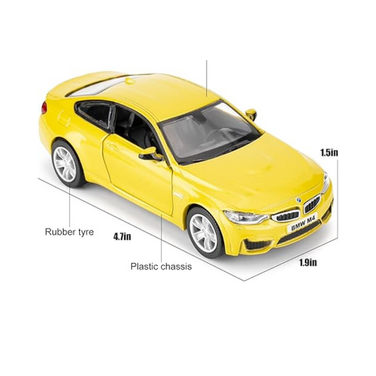 RMZ CITY BMW M4 PULLBACK SCALE - 1:32