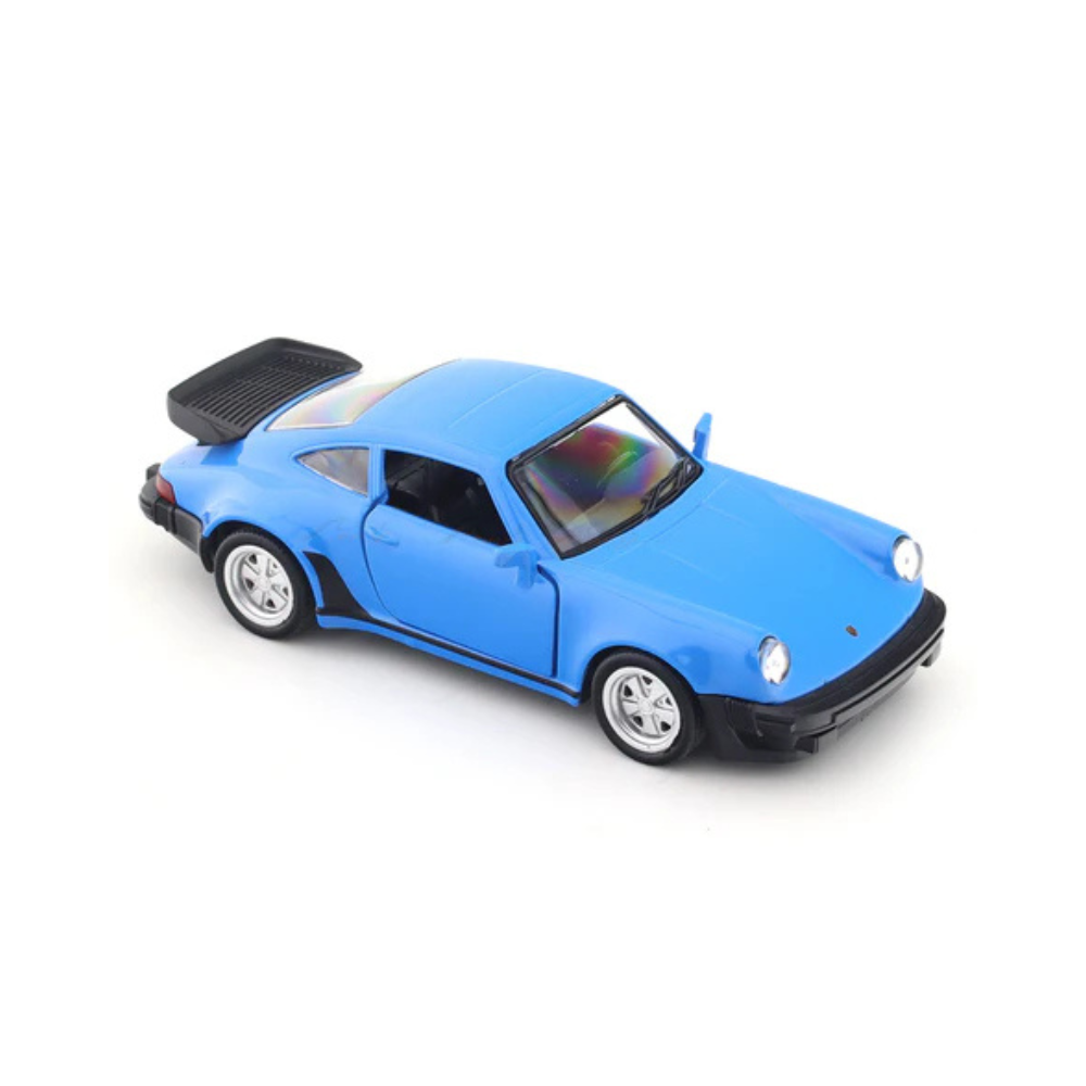 RMZ CITY PORSCHE 911 TURBO 3.3 PULLBACK SCALE - 1:32 - The World Of Nerds