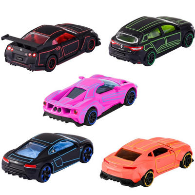 MAJORETTE-LIGHT RACER 5 PCS GIFTPACK - 2