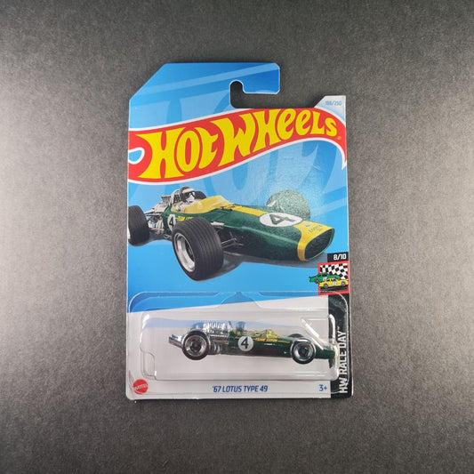 HOT WHEELS 67 LOTUS TYPE 49