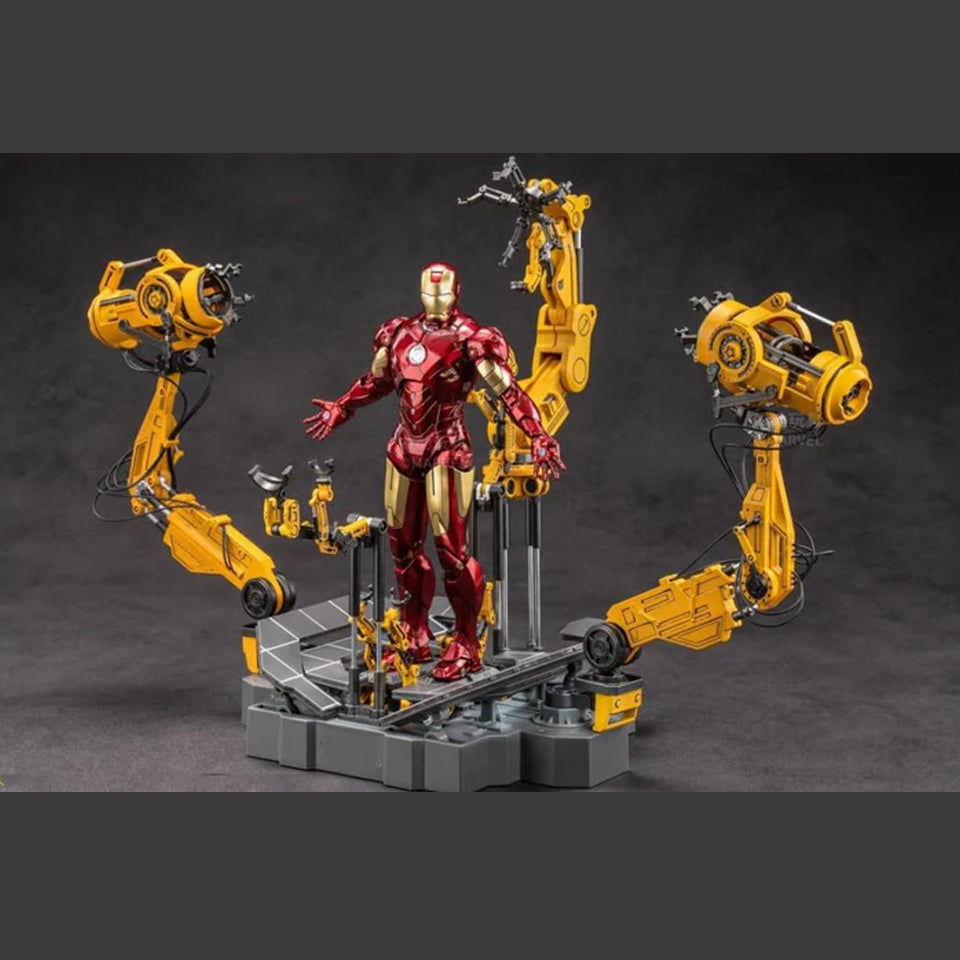 Mark IV: The Birth of Armor With Suit up gantry