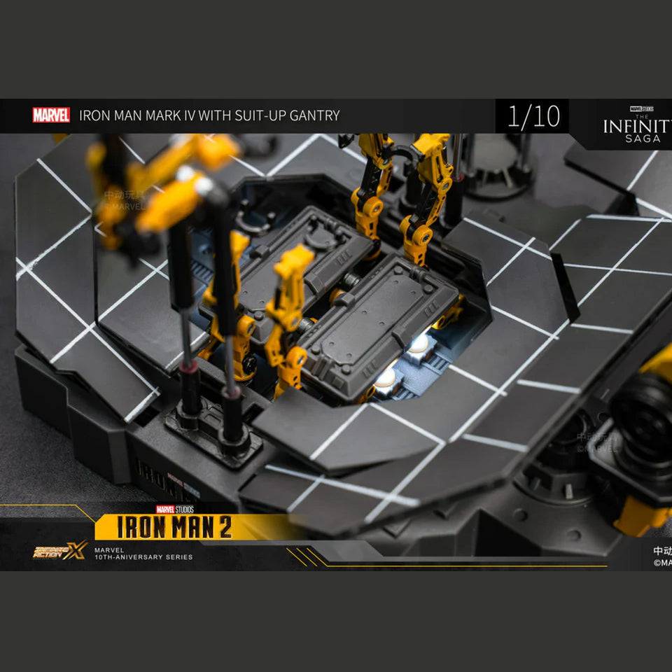 Mark IV: The Birth of Armor With Suit up gantry