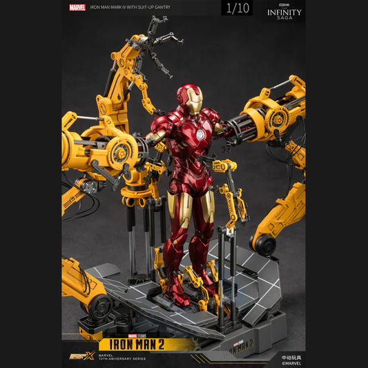 Mark IV: The Birth of Armor With Suit up gantry