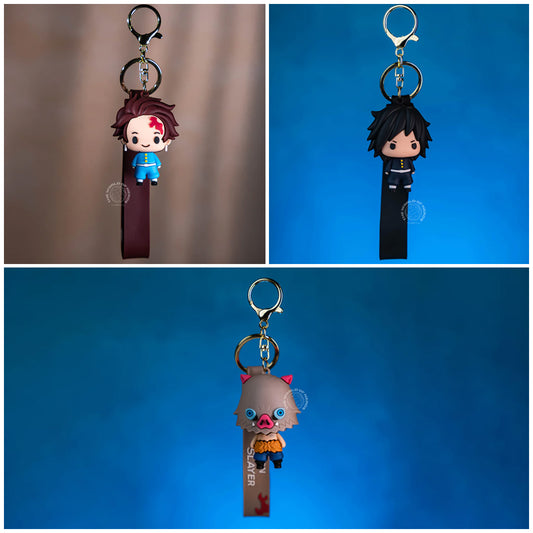 Demon Slayer Keychain Bundle