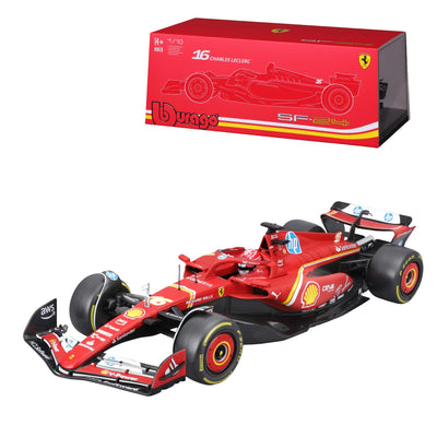 Ferrari SF-24 F1 Diecast Model Car – 1:18 Scale (Charles Leclerc #16 | Bburago)