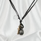 Antique Silver Grenade Leather Chain Stylish Fashion Accessory - The World Of Nerds