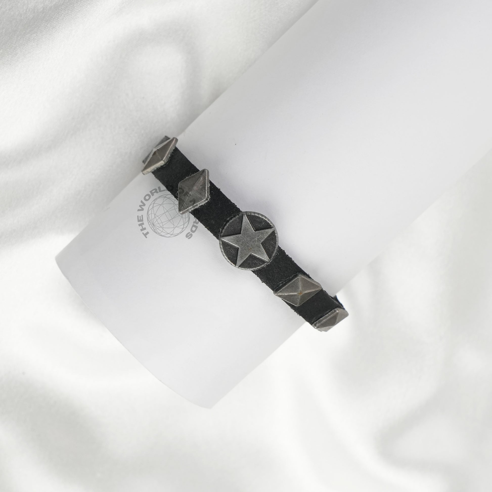 Star Leather Bracelet Imported Fashion Accessory - The World Of Nerds
