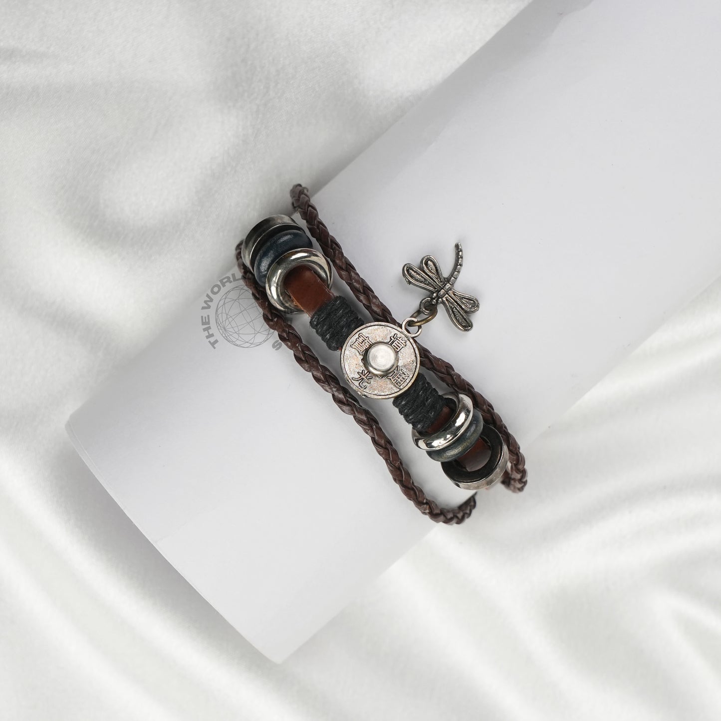 Fly Brown Leather Bracelet Imported Fashion Accessory - The World Of Nerds