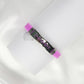 Lavender Bracelet with Metal Plate Imported Fashion Accessory - The World Of Nerds