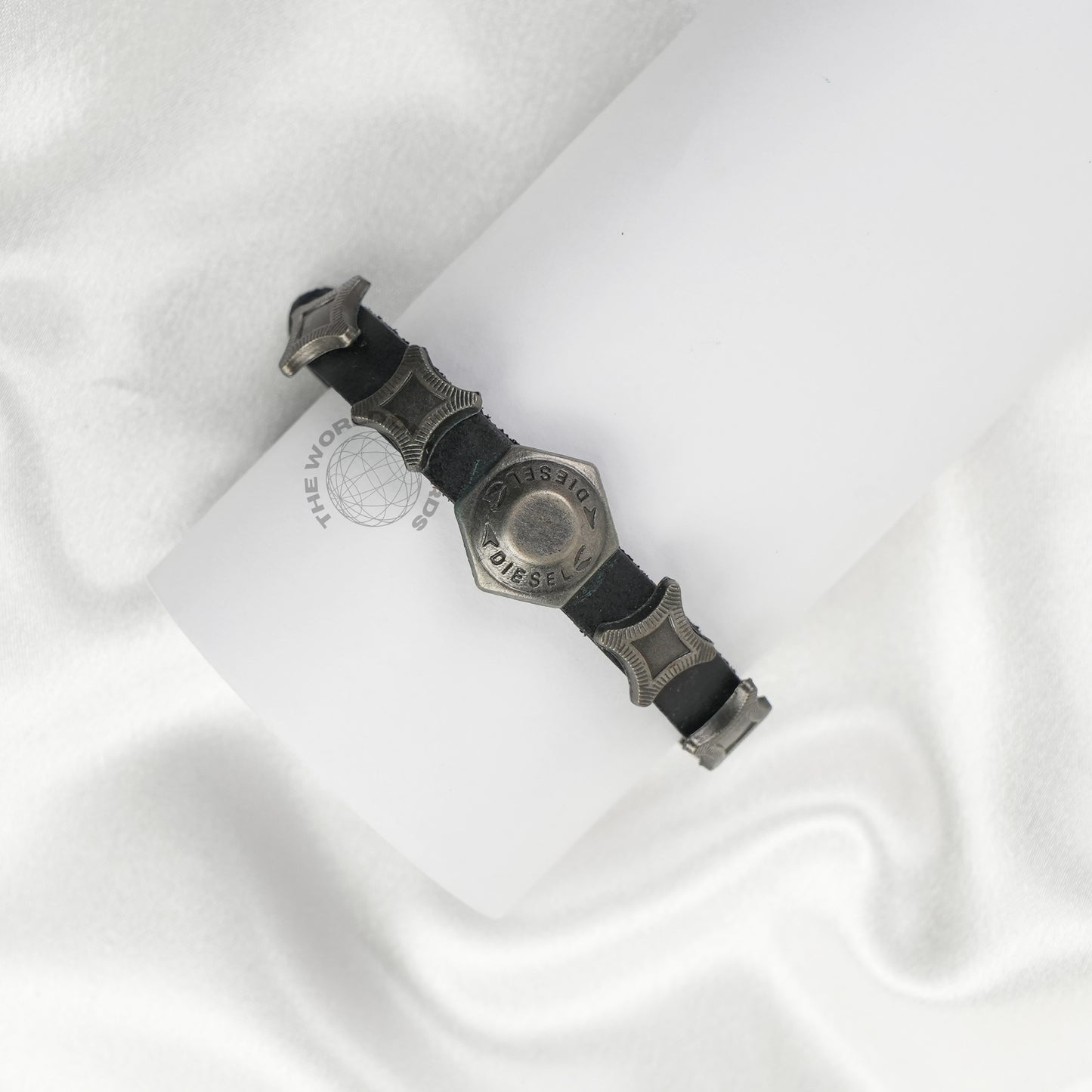 Black Leather Bracelet Imported Fashion Accessory - The World Of Nerds