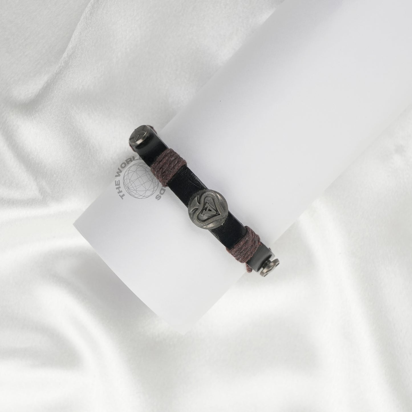 Ace Sign Leather Bracelet Imported Fashion Accessory - The World Of Nerds