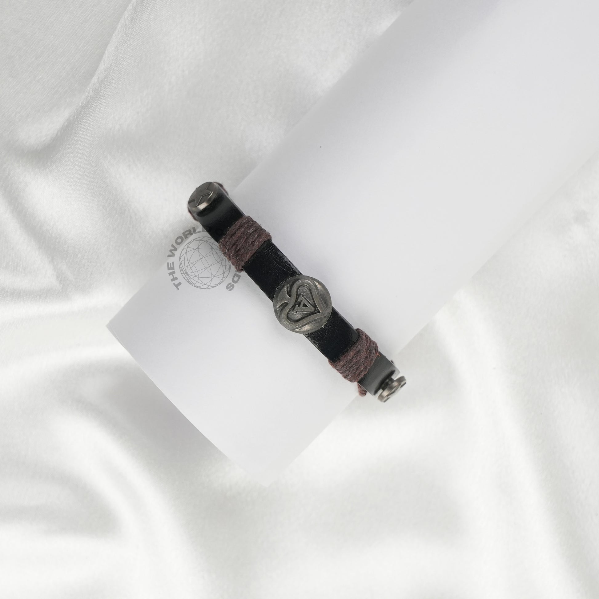 Ace Sign Leather Bracelet Imported Fashion Accessory - The World Of Nerds
