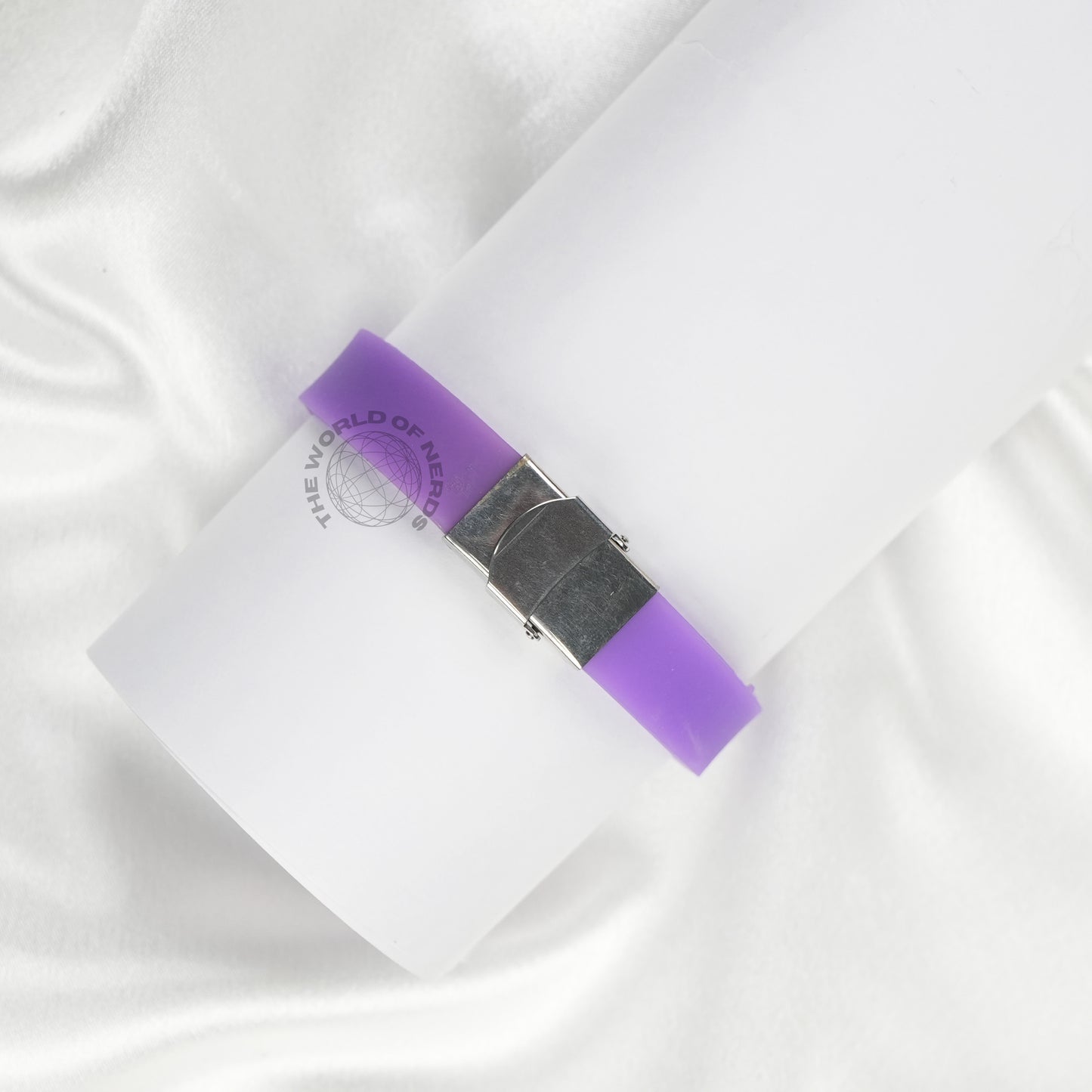 Violet Bracelet with Metal Plate Imported Fashion Accessory - The World Of Nerds