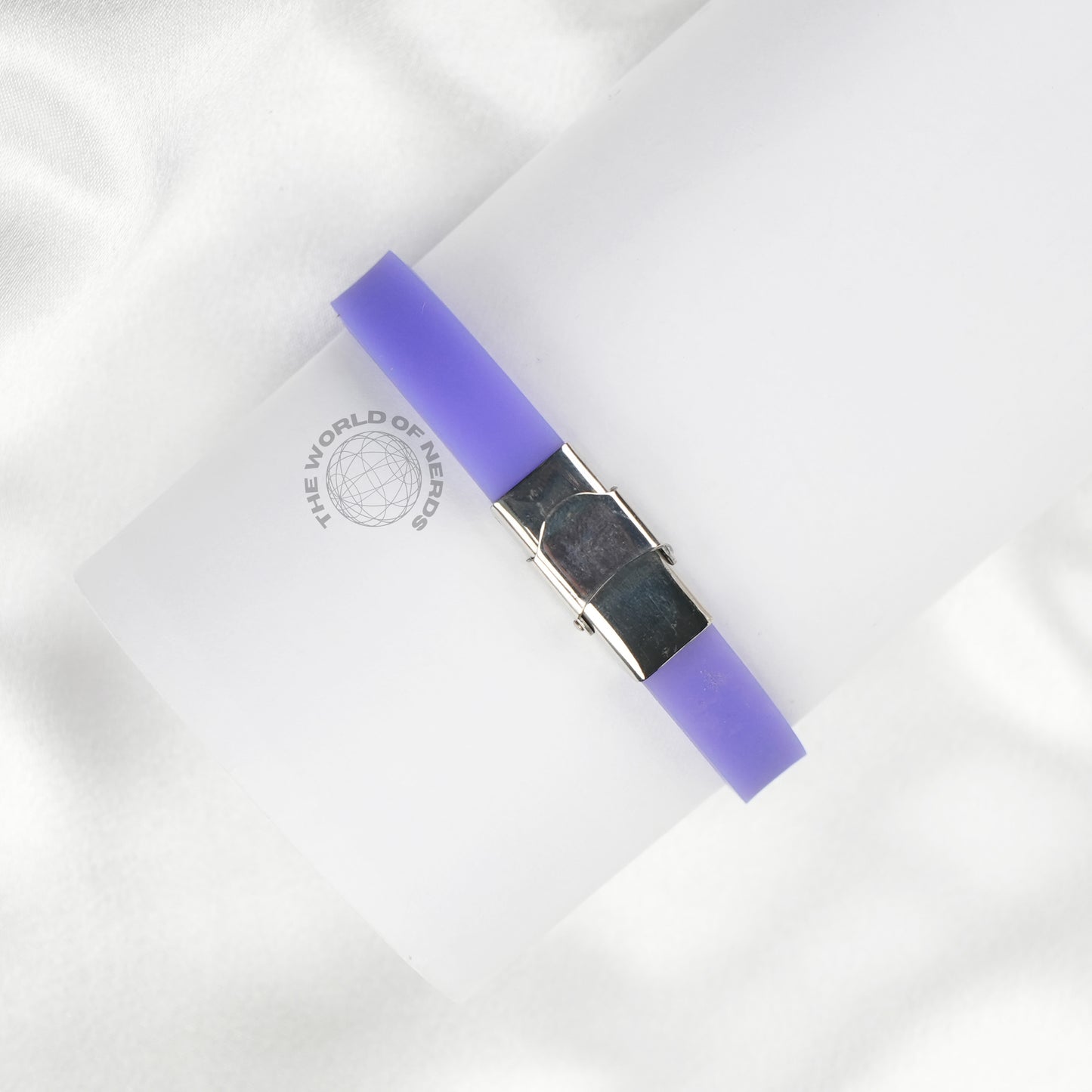 Violet Bracelet with Metal Plate Imported Fashion Accessory - The World Of Nerds