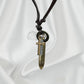 Metal Bullet Design Leather Chain Stylish Fashion Accessory - The World Of Nerds
