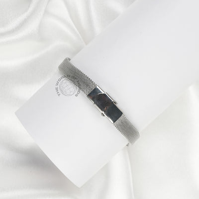 Gold Stainless Steel Bracelet with Screw Design Imported Fashion Accessory - 2