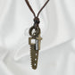 Metal Saw Tool Leather Chain Stylish Fashion Accessory - The World Of Nerds