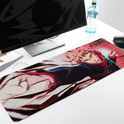 YUJI ITADORI KEYBOARD + MOUSE PAD XXL