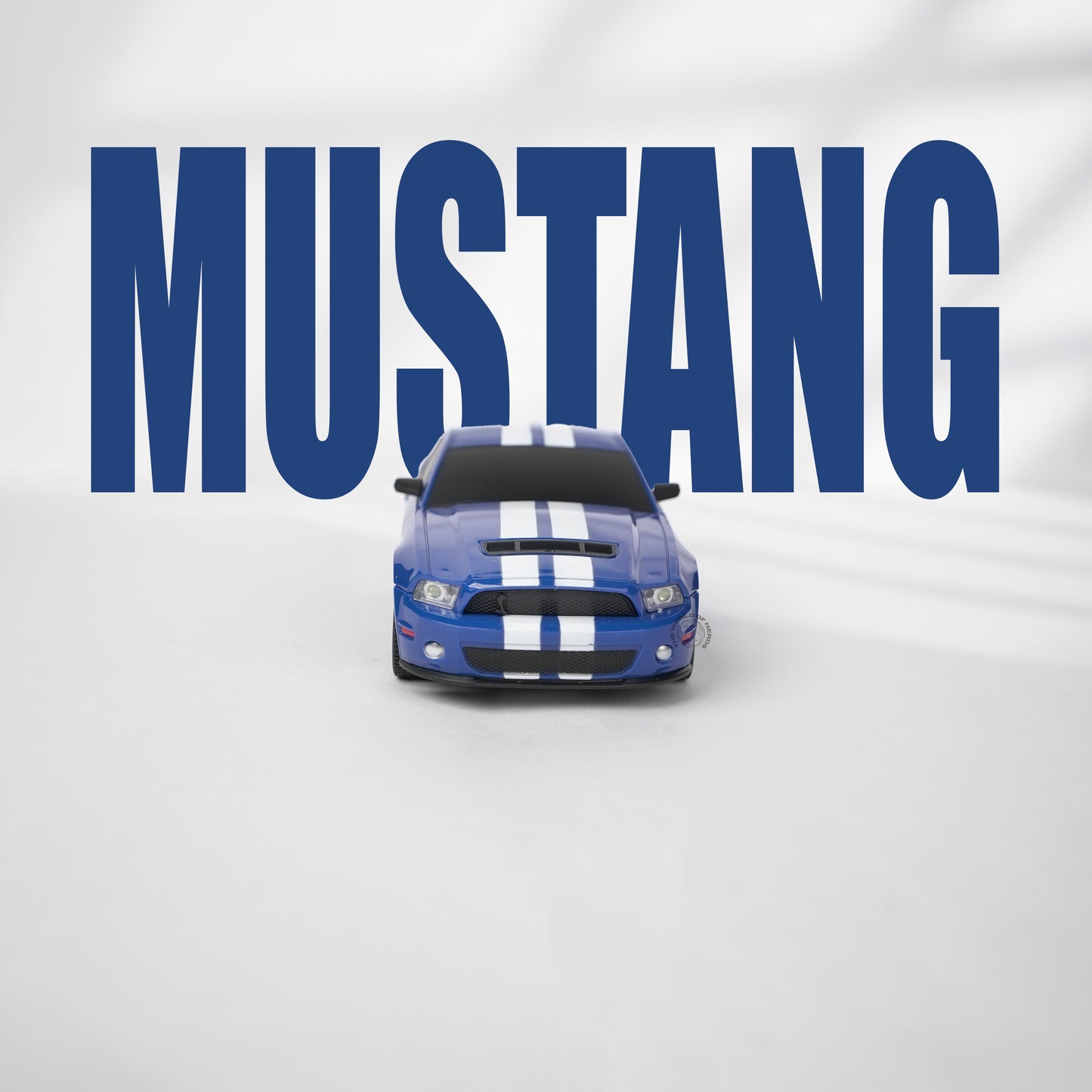 FORD Mustang SHELBY GT500-1:24-BLUE-R/C LICENSED - The World Of Nerds
