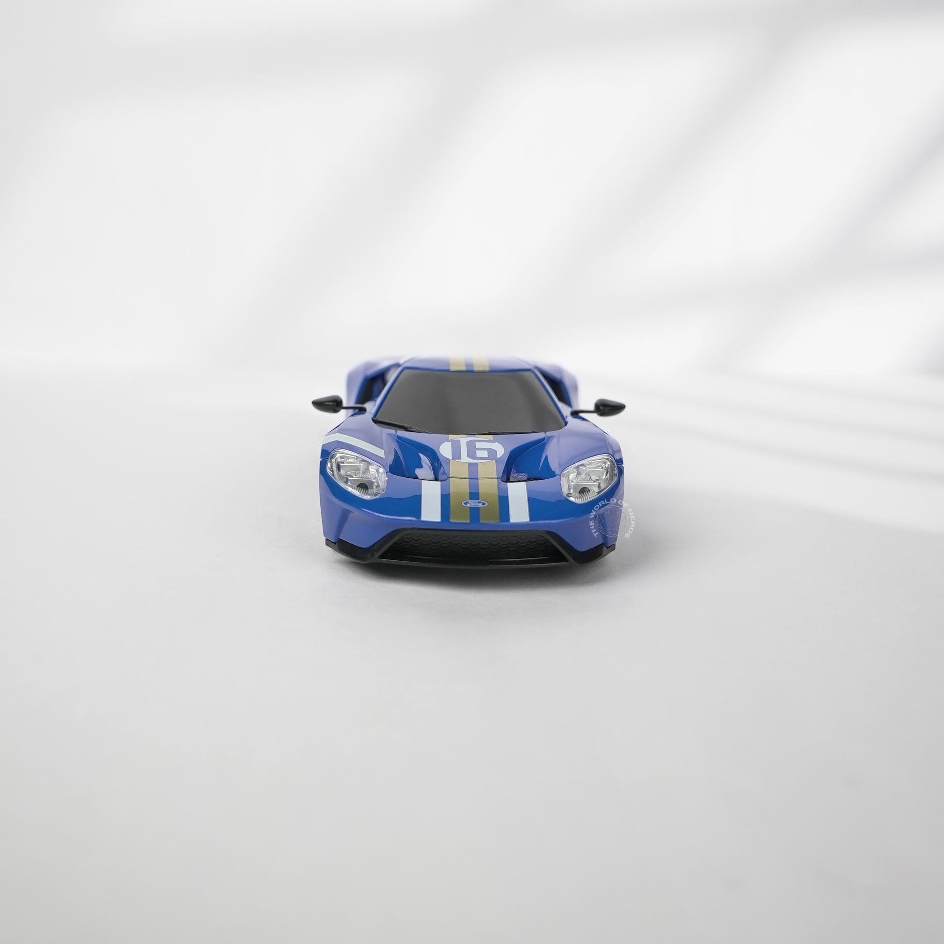 FORD SHELBY GT500-1:24-BLUE-R/C LICENSED - The World Of Nerds