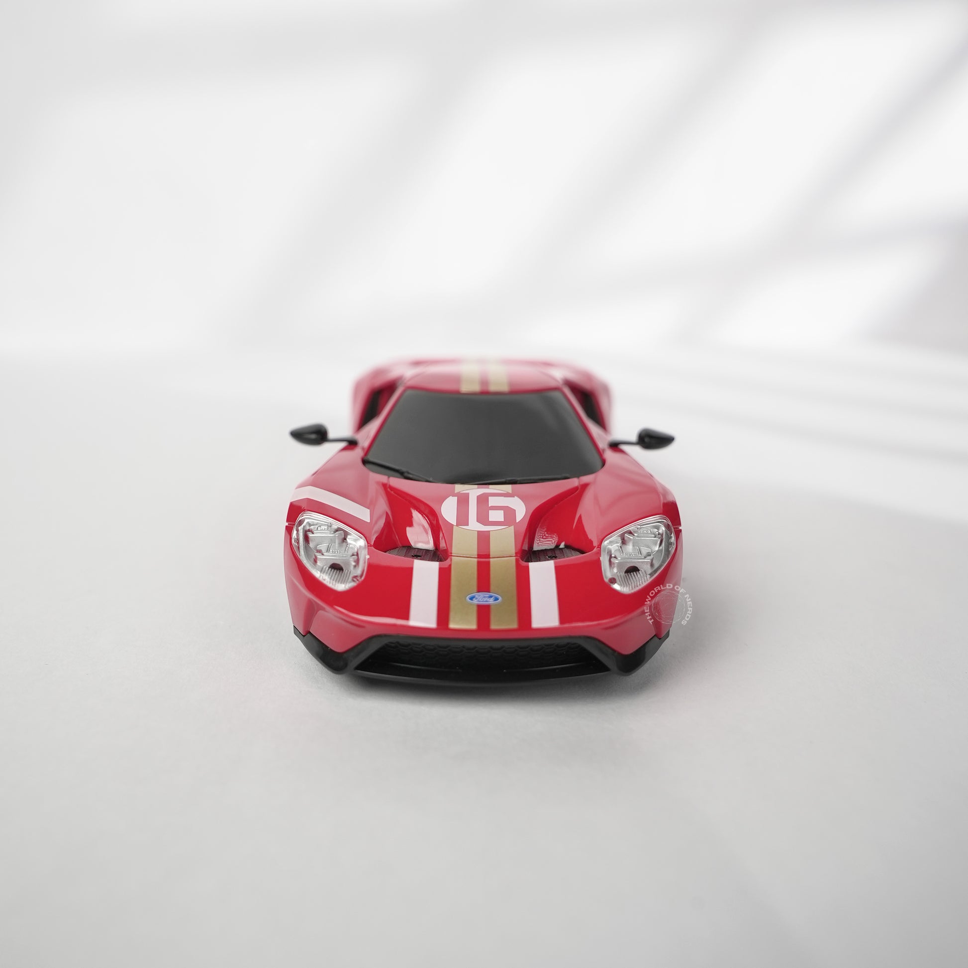 FORD SHELBY GT500 HERITAGE -1:24-RED--R/C LICENSED - The World Of Nerds