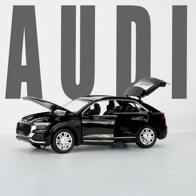 BLACK-AUDI Q8 SCALE - 1:24