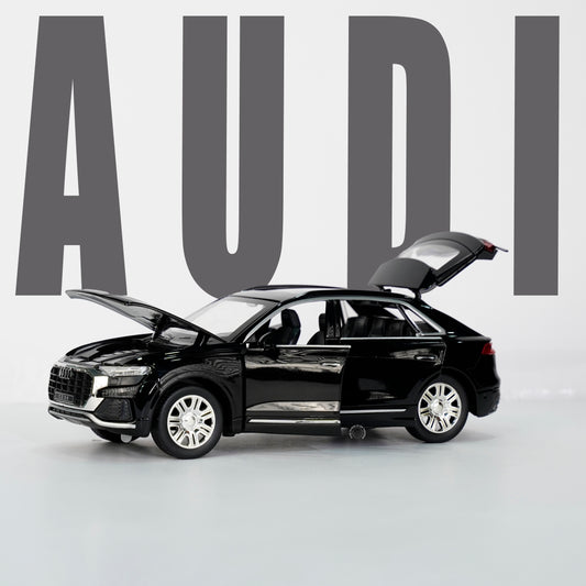 BLACK-AUDI Q8 SCALE - 1:24