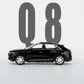 BLACK-AUDI Q8 SCALE - 1:24