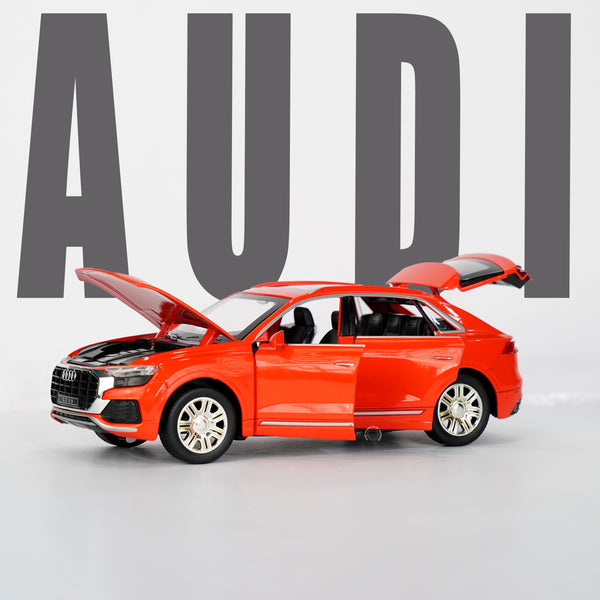 RED-AUDI Q8 SCALE - 1:24