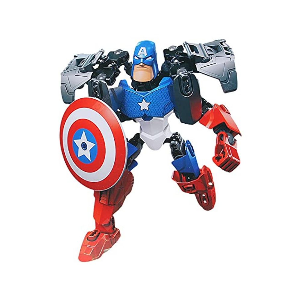 BRICK SUPER HEROES CAPTAIN AMERICAN BLOCKS