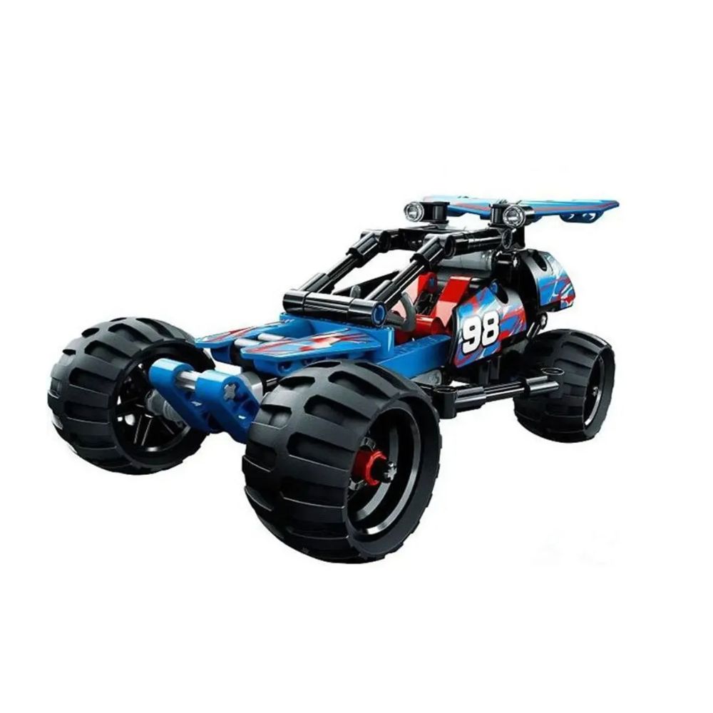 BRICK TECH BRICKS OFF - ROADER RACER KING STEERER 160+ PCS BLOCKS