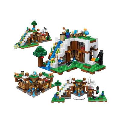 BRICK MY WORLD Minecraft Building Blocks 729+ PCS Set