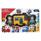 COCOMELON YELLOW BUS SET