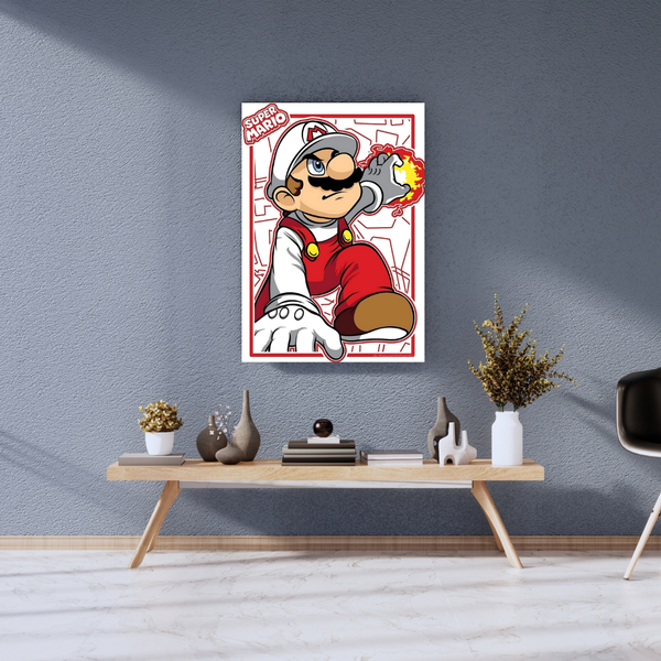 Super Mario A3+ HD Game Wall Poster