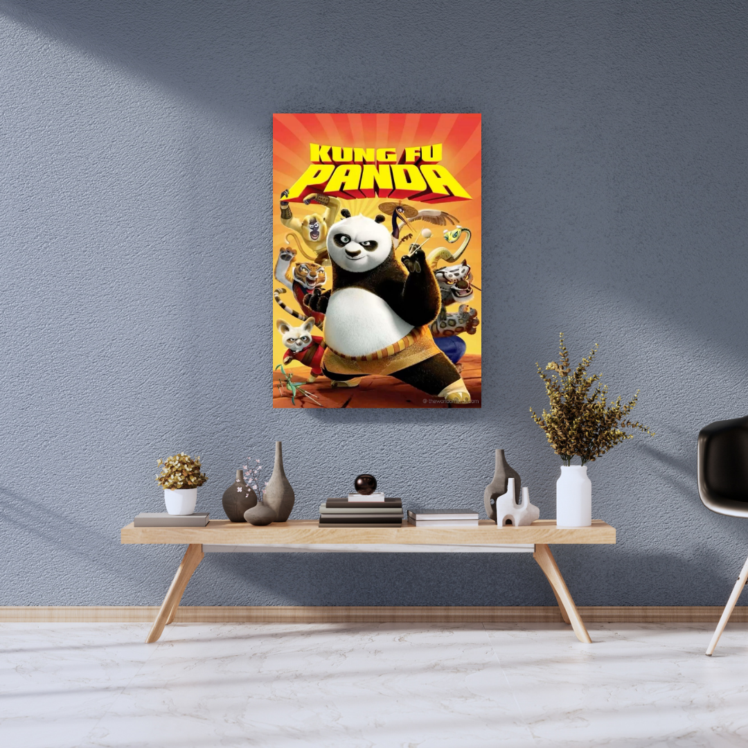 Kung Fu Panda A3+ HD Movie Wall Poster - The World Of Nerds