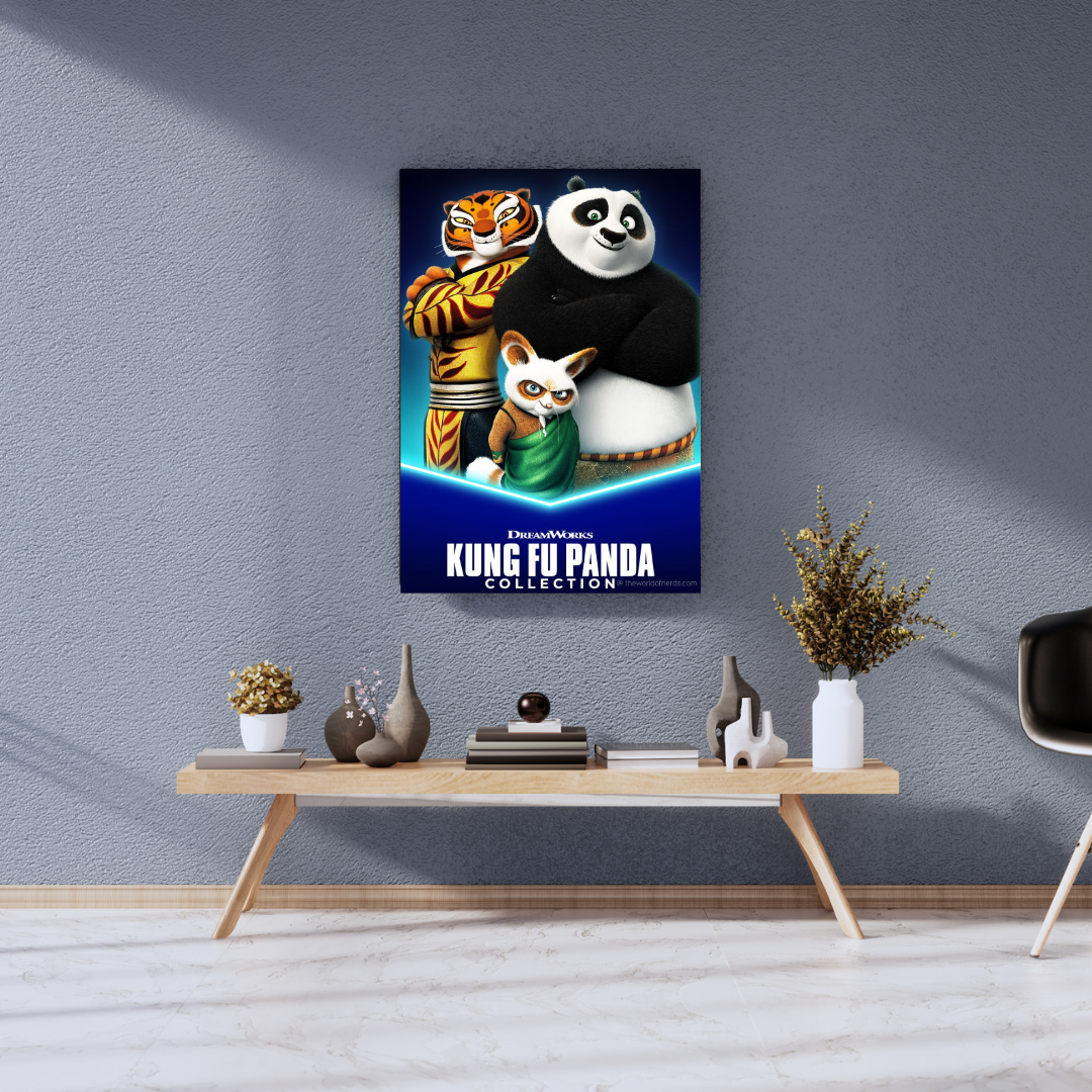 Kung Fu Panda A3+ HD Movie Wall Poster - The World Of Nerds