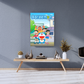 Doraemon Friends A3+ HD Anime Wall Poster - The World Of Nerds