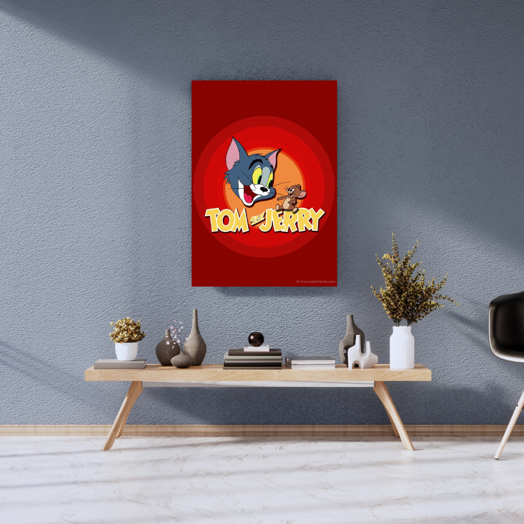 Tom and Jerry A3+ HD Cartoon Wall Poster - The World Of Nerds