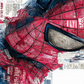 Superhero Mask Close-Up A3+ HD Comic Art Wall Poster - The World Of Nerds